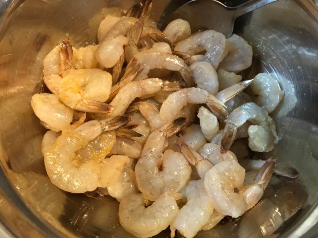 seasoned shrimp