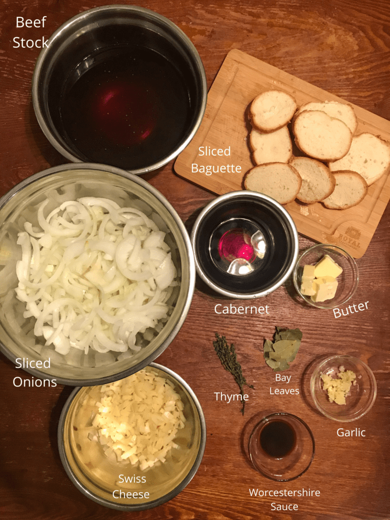 French Onion Soup Ingredients
