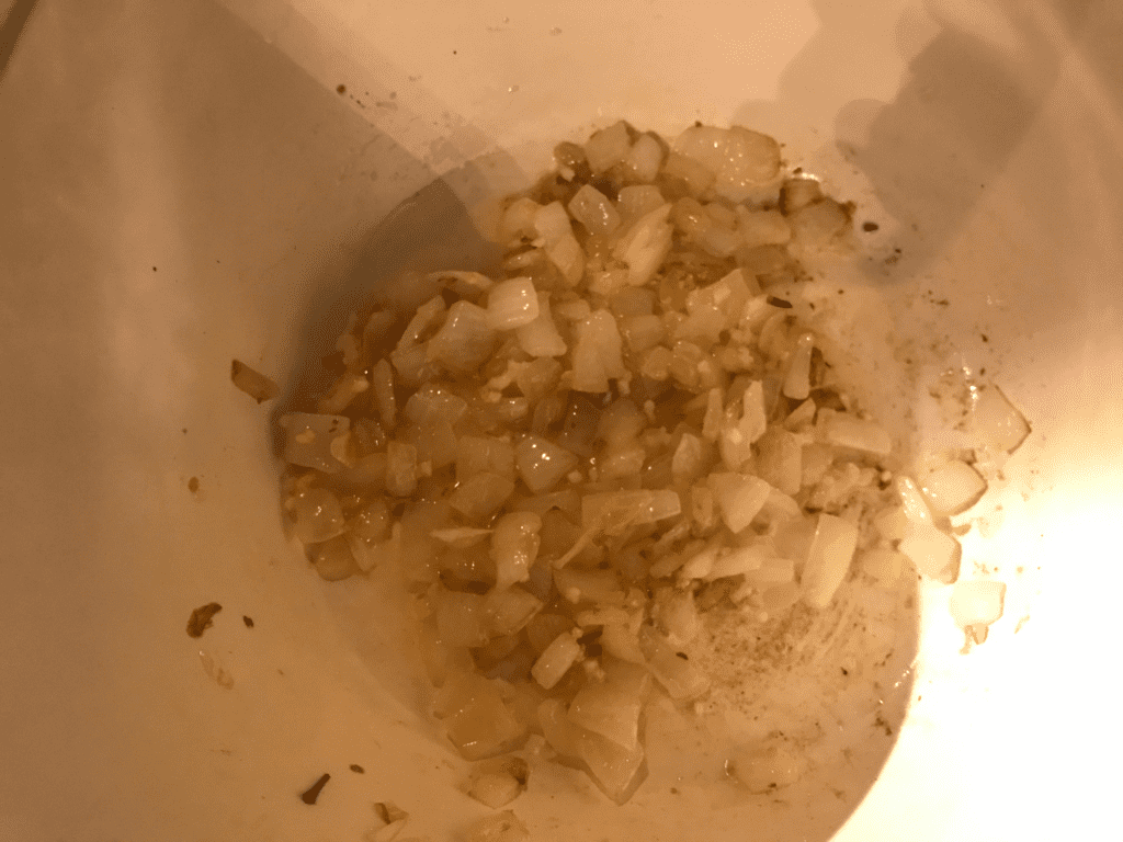 sauteed onions and garlic