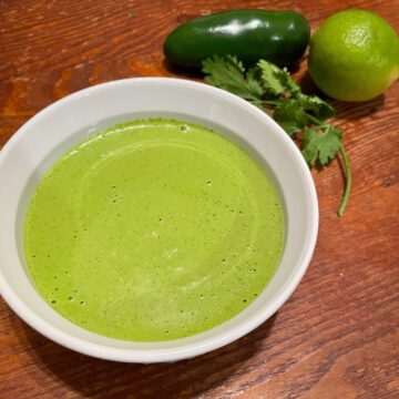 peruvian green sauce feature image