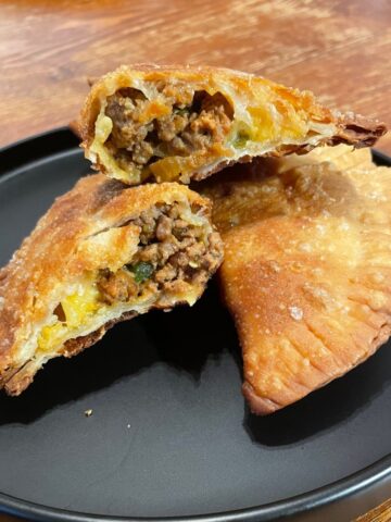 beef and cheese empanadas feature image