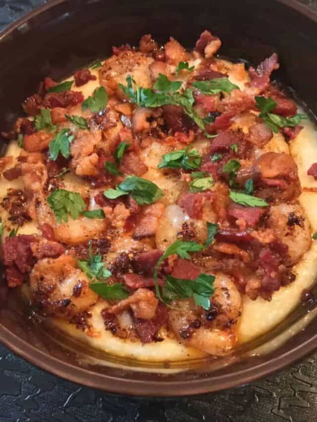 Southern Shrimp and Cheesy Grits Recipe