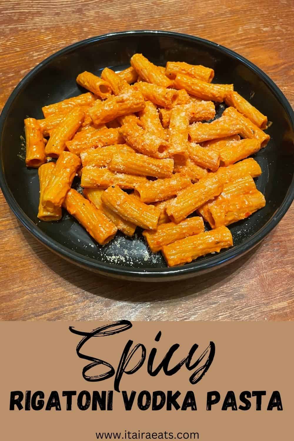 Spicy Rigatoni Vodka Pasta Itaira Eats