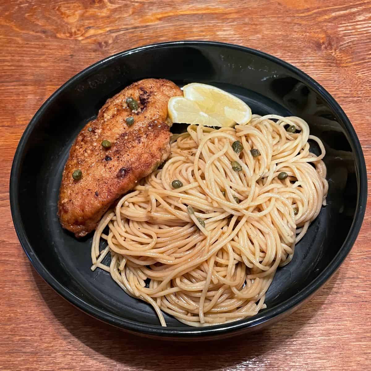 Chicken Piccata Pasta - Itaira Eats