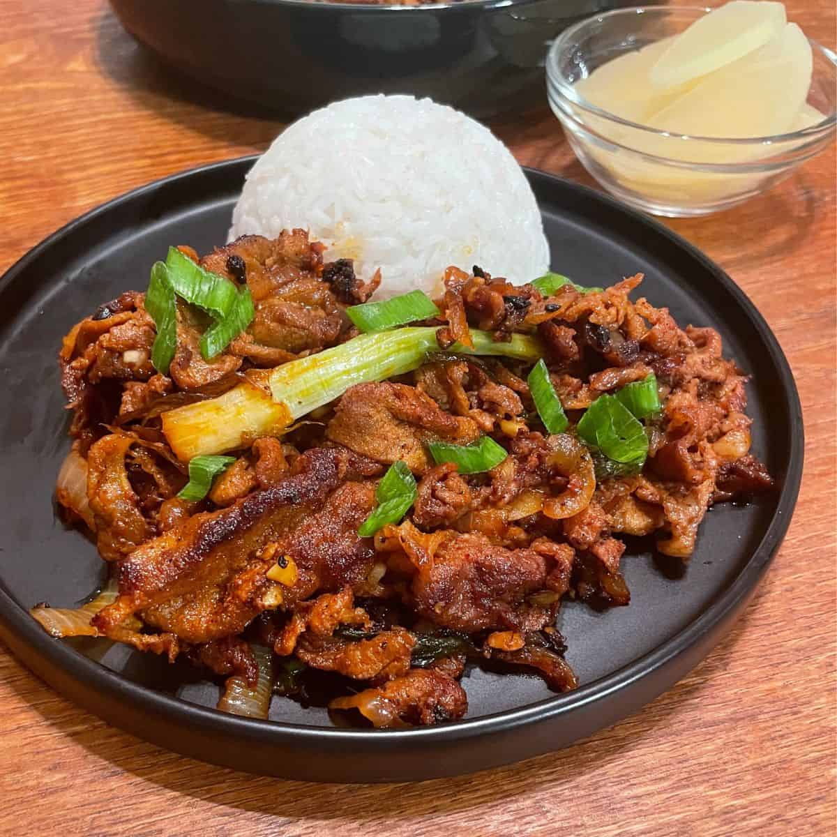 Spicy Pork Bulgogi - Itaira Eats